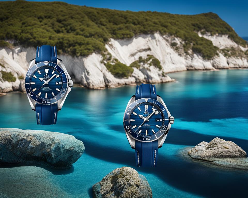 Omega Aqua Terra Summer Blue Editions