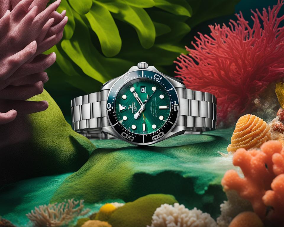 Omega Seamaster Diver 300m Green Dial