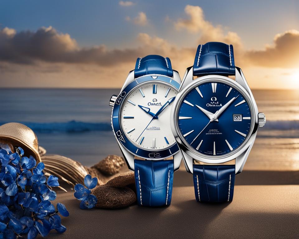 Omega Summer Blue Collection