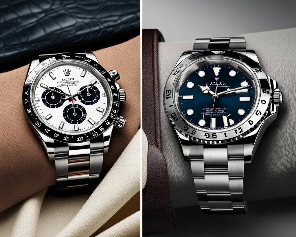 Rolex watch differences