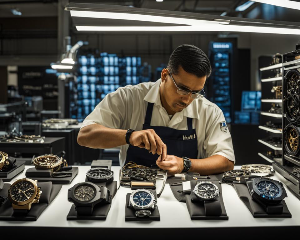 authorized Hublot watch repair