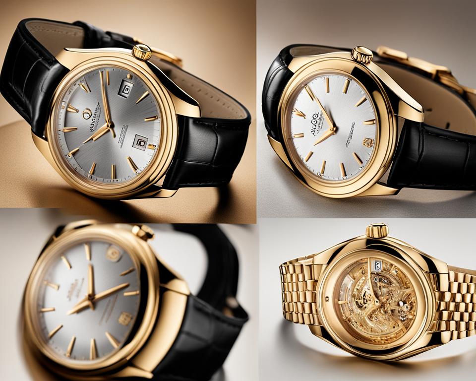 Omega Watches Gold Collection