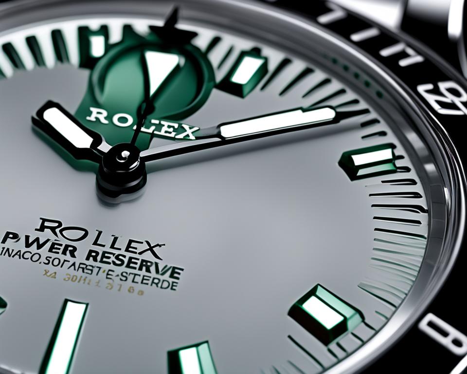 Rolex Submariner Power Reserve